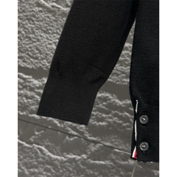 トムブラウン Thom Browne コピー 秋冬トレンド 万能 ホワイト × グレー × ブラック 3 色 POLO セーター 