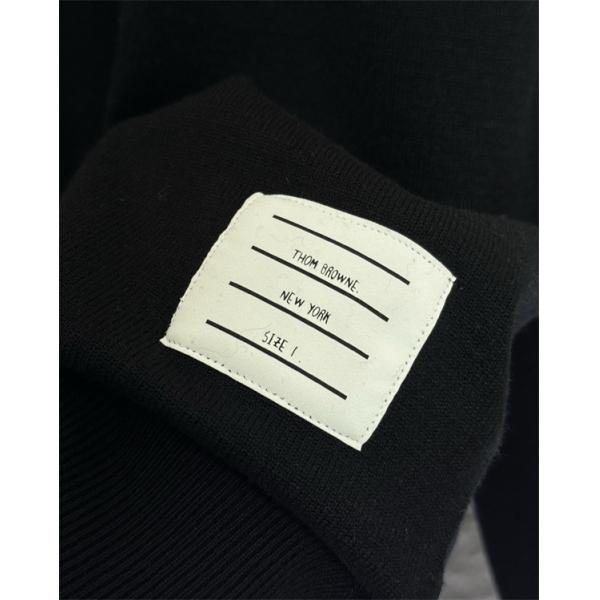 グレー × ブラック 2 色 セーター トムブラウン Thom Browne スーパーコピー 2025秋冬必須アイテム 注目