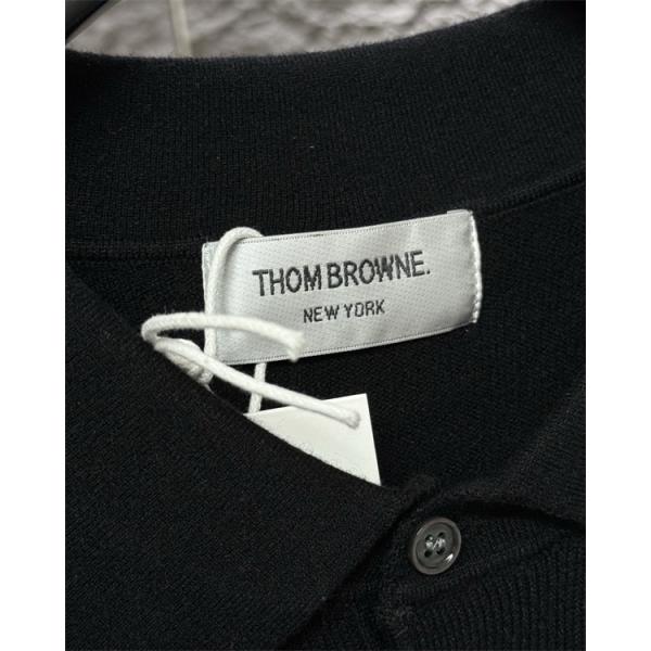 グレー × ブラック 2 色 セーター トムブラウン Thom Browne スーパーコピー 2025秋冬必須アイテム 注目