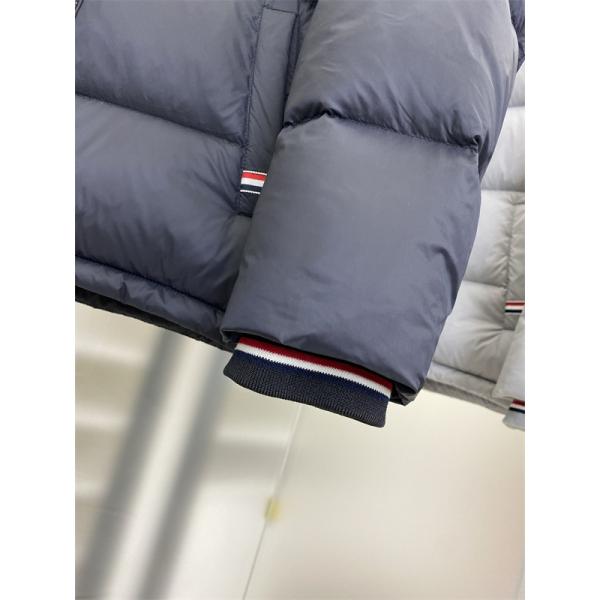 グレー ルーズフィット ダウンジャケット トムブラウン Thom Browne コピー 秋冬リラックスした 人気
