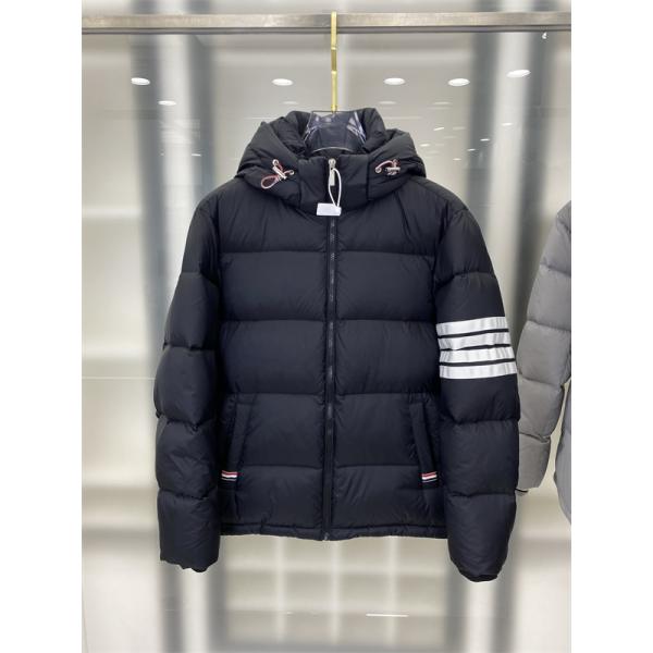 グレー ルーズフィット ダウンジャケット トムブラウン Thom Browne コピー 秋冬リラックスした 人気