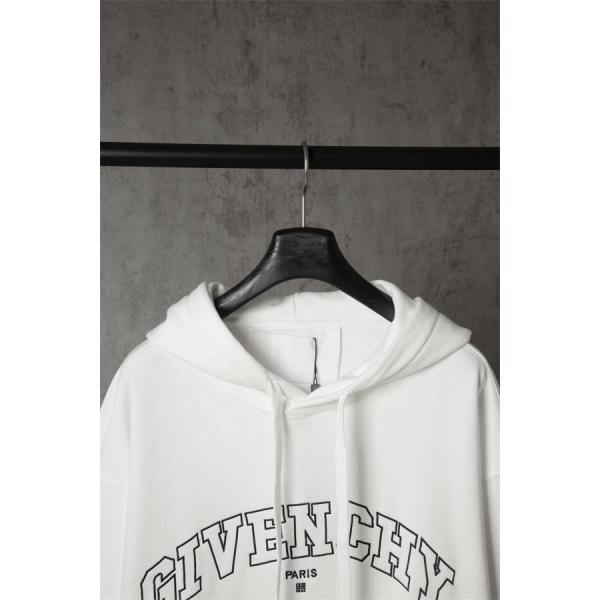ブラック アーチロゴプリント パーカー ジバンシー GIVENCHY コピー 秋冬ダイナミックな トレンド