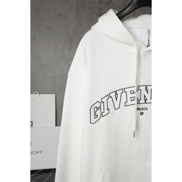 ブラック アーチロゴプリント パーカー ジバンシー GIVENCHY コピー 秋冬ダイナミックな トレンド