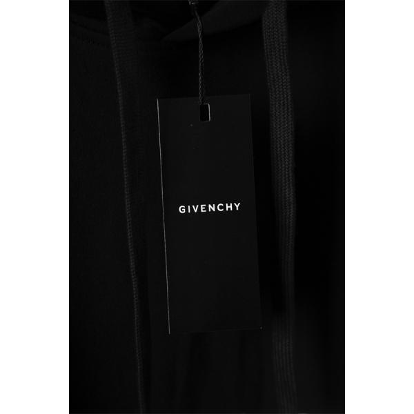 ジバンシー GIVENCHY コピー 秋冬クリーン 高級な 定番 ホワイト ブラックロゴ パーカー 