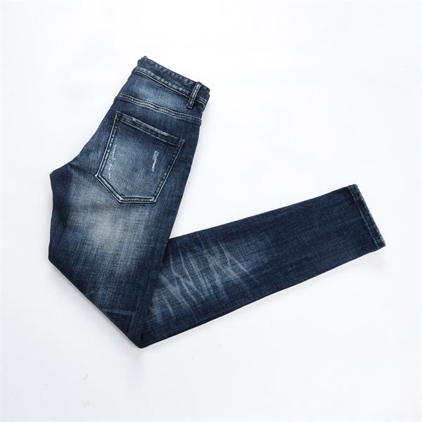 Dsquared2 激安 ダメージデニム メンズ ジーンズ ヴィンテージ加工 ストレッチ スリムフィット カジュアルパンツ