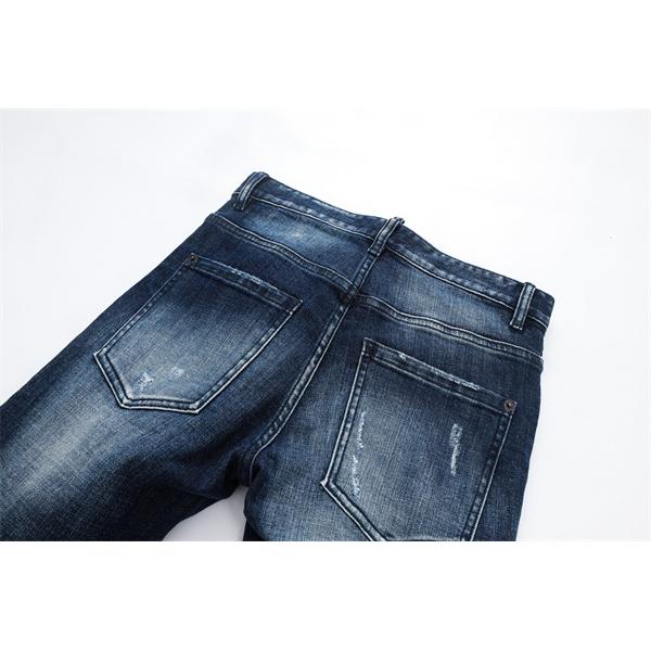 Dsquared2 激安 ダメージデニム メンズ ジーンズ ヴィンテージ加工 ストレッチ スリムフィット カジュアルパンツ