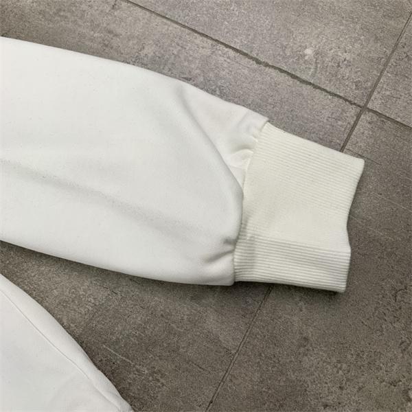 GIVENCHY コピー 2025秋冬コーデ 万能 洗練スタイル ホワイト 緑 4G ロゴ パーカー ジバンシー 