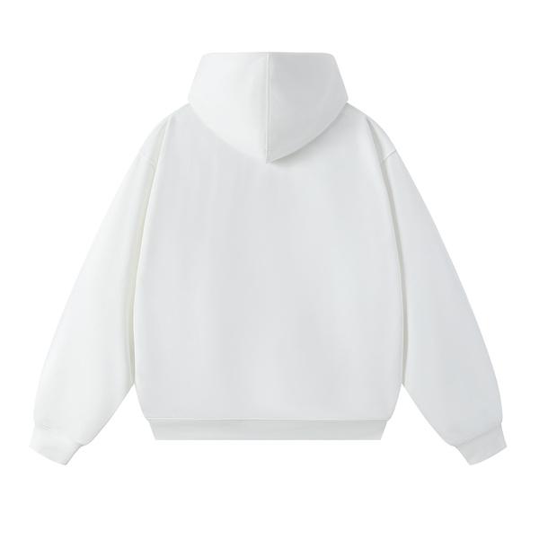 2025秋冬アイコン 希少感 ブラック × ホワイト ブルーヴィンテージロゴ パーカー ヴェルサーチ VERSACE コピー