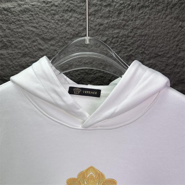 最安値 ゴージャス ブラック パーカー ヴェルサーチ VERSACE コピー 2025秋冬マストハブ セール 