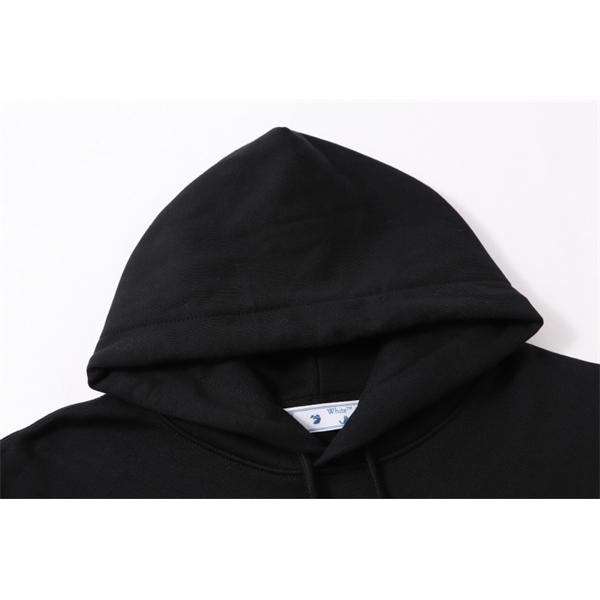 2025秋冬特別コラボモデル 限定入手 アート風プリント ルーズフィット ホワイト オフホワイト パーカー Off-White 偽物