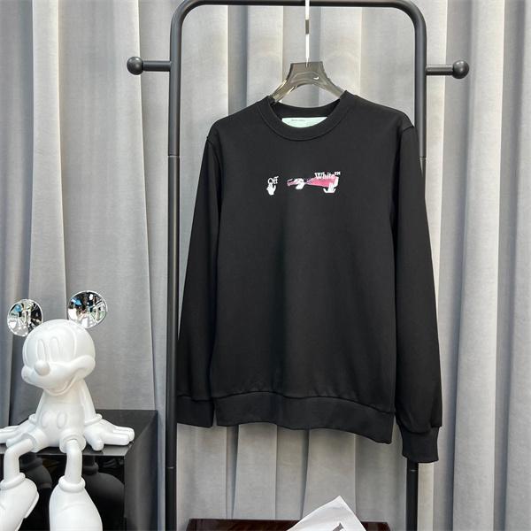 2025秋冬注目デザイン 早期完売注意 プリント ブラック Off-White オフホワイト スーパーコピー セーター