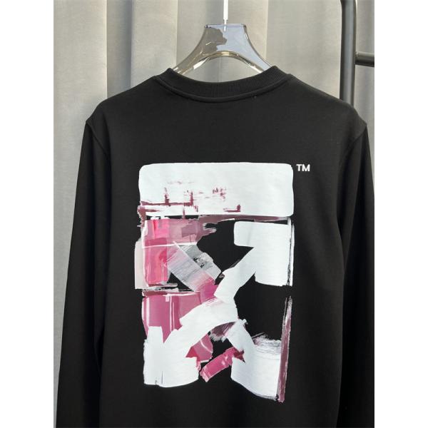 2025秋冬注目デザイン 早期完売注意 プリント ブラック Off-White オフホワイト スーパーコピー セーター