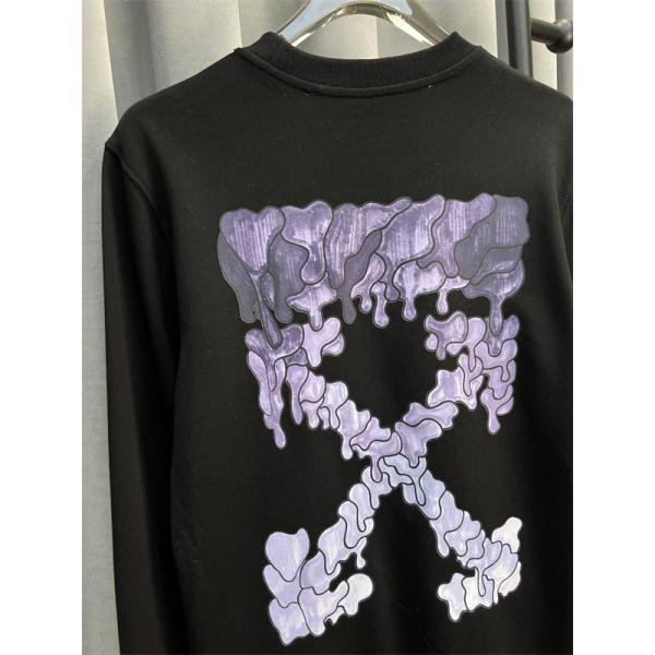 2025秋冬クリエイティブモデル 限定生産 プリント ホワイト セーター Off-White オフホワイト コピー