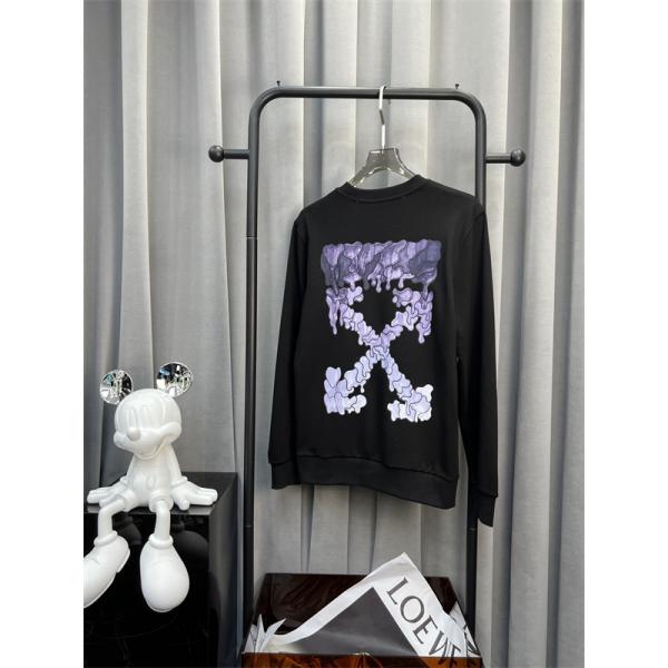 2025秋冬クリエイティブモデル 限定生産 プリント ホワイト セーター Off-White オフホワイト コピー