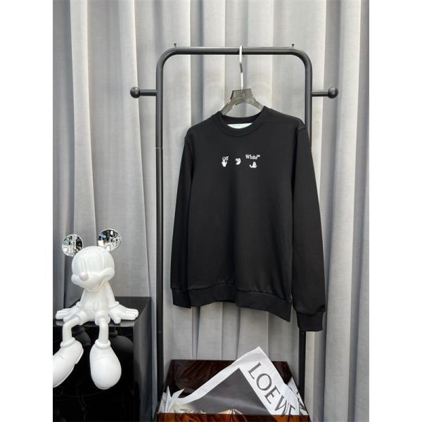 2025秋冬クリエイティブモデル 限定生産 プリント ホワイト セーター Off-White オフホワイト コピー