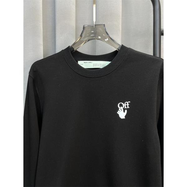 2025秋冬クラシックモデル 限定販売 ミニロゴプリント 洗練 ホワイト セーター Off-White オフホワイト コピー