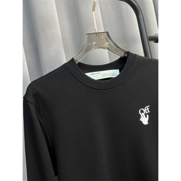 2025秋冬クラシックモデル 限定販売 ミニロゴプリント 洗練 ホワイト セーター Off-White オフホワイト コピー