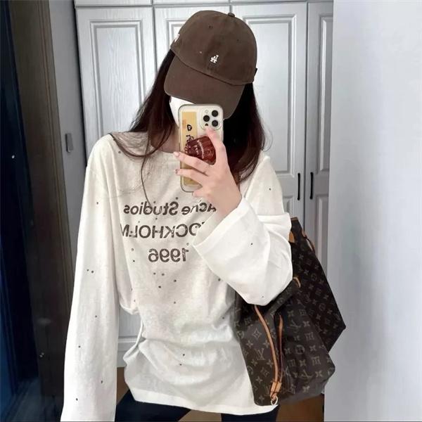 3色❤Acne 長袖ｔシャツコピー☆アークスタジオ激安通販2025秋冬新作個性的男女OK