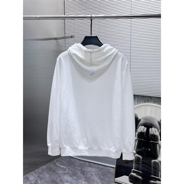 ホワイト レッド&ブルー ロゴプリント パーカー ケンゾー  KENZO 偽物 秋冬 クリーン モダンな 注目