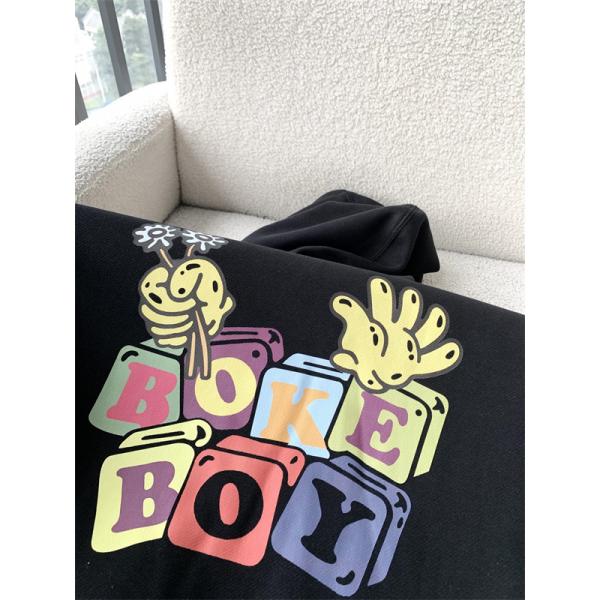 ブラック カラーブロック KENZOロゴ パーカースウェット スーパーコピー 秋冬 個性的 人気モデル