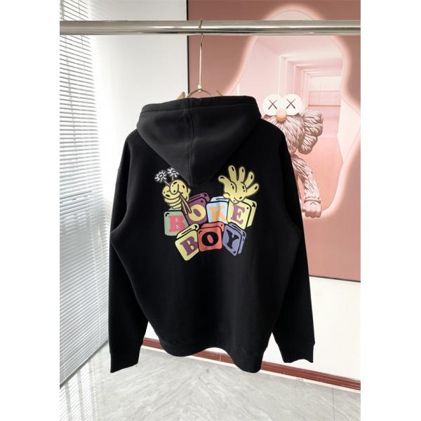 ブラック カラーブロック KENZOロゴ パーカースウェット スーパーコピー 秋冬 個性的 人気モデル