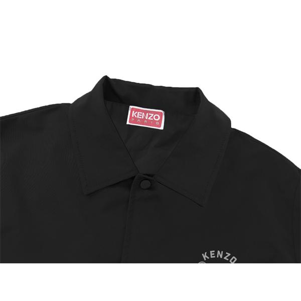 ブラック エレファント柄 KENZOロゴ ジャケット スーパーコピー 2025秋冬必須アイテム 人気モデル