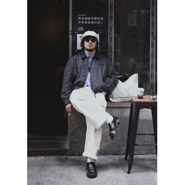 グレー ヴィンテージ加工 シンプル ジャケット 偽物 秋冬 モダン 落ち着いた アクネ ストゥディオズ Acne Studios 注目