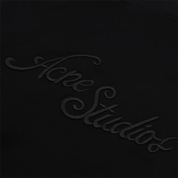 ストゥディオズ ライトグレー × ブラック プリント ジップジャケット Acne Studios コピー 秋冬シンプル 定番