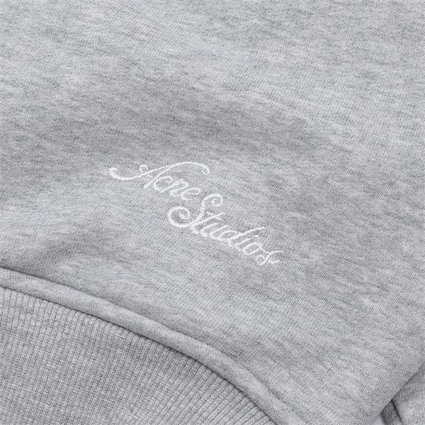 ストゥディオズ ライトグレー × ブラック プリント ジップジャケット Acne Studios コピー 秋冬シンプル 定番