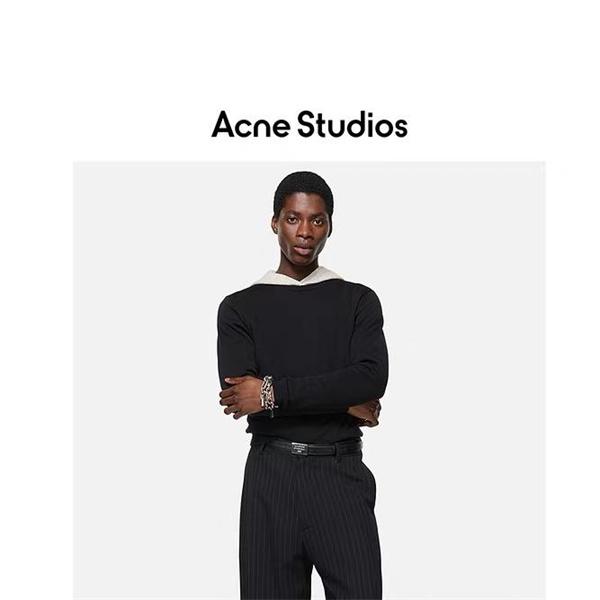 ブラック ストゥディオズ シンプルフィット パーカー Acne Studios スーパーコピー 秋冬万能なミニマル 万能