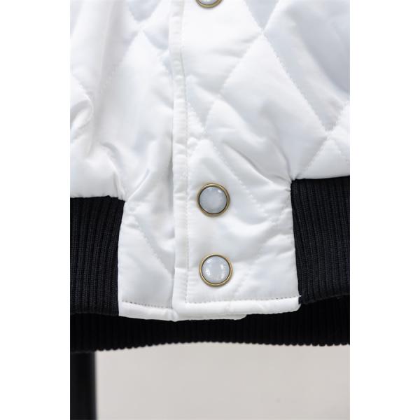 当店イチオシ ブラック × ホワイト 刺繍 プレミアム Louis Vuitton ジャケット ルイ ヴィトン コピー 2025秋冬コーデ 入手困難 お洒落