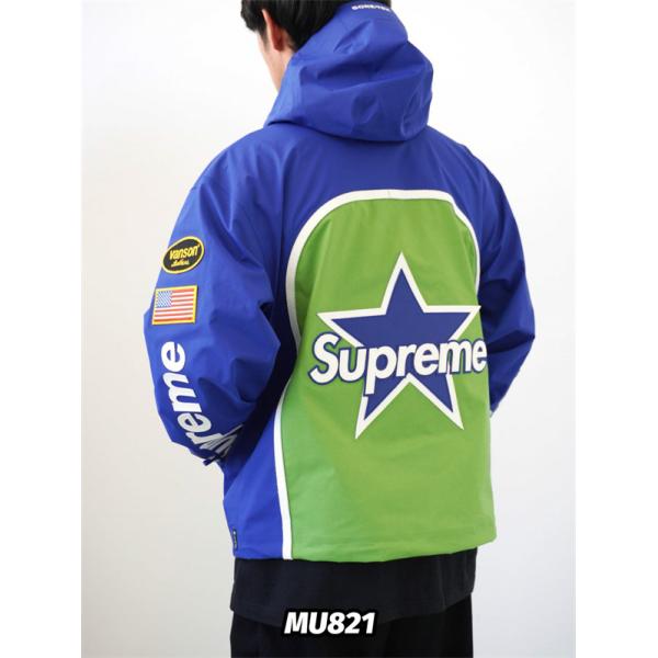 Supreme × Vanson 激安 FW25 GORE-TEX シェルジャケット メンズ 防水 刺繍ロゴ バイカー仕様 アウター  （关键