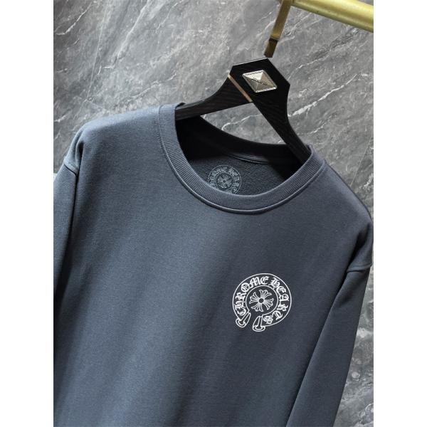 ダークグレー 洗練 スウェット 入手困難 秋冬希少アイテム クロムハーツ スーパーコピー Chrome Hearts パーカー