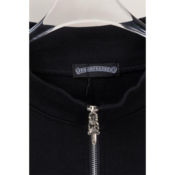 希少 ブラック 袖文字刺繍 小ロゴ しっかり防寒 秋冬入手困難 クロムハーツ スーパーコピー Chrome Hearts パーカー