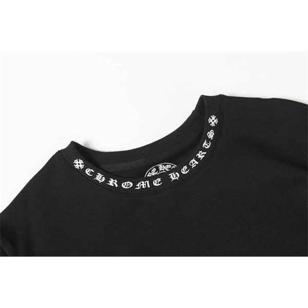 入手困難！ ブラック 総柄 × ビッグバックロゴ インパクトデザイン 2025秋冬必須 クロムハーツ 偽物  Chrome Hearts パーカー