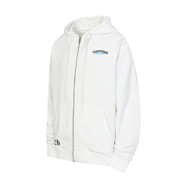 話題 ブラック × オレンジ 刺繍ロゴ 存在感抜群 2025秋冬トレンド クロムハーツ スーパーコピー Chrome Hearts パーカー