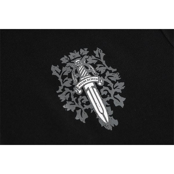  クロムハーツ コピー Chrome Hearts パーカー 数量限定！ ホワイト × ブルー  バックロゴ 高級感溢れる 2025秋冬コーデ