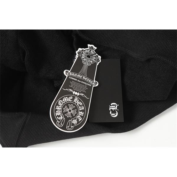  クロムハーツ コピー Chrome Hearts パーカー セール価格 ブラック × イエローロゴ 個性派 防風対策 2025秋冬必須アイテム