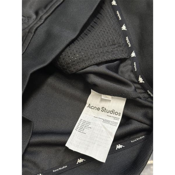 Acne X Kappa❤アークスタジオジャケットコピー2025新作秋冬おしゃれ個性的黒色