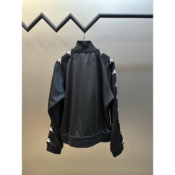 Acne X Kappa❤アークスタジオジャケットコピー2025新作秋冬おしゃれ個性的黒色