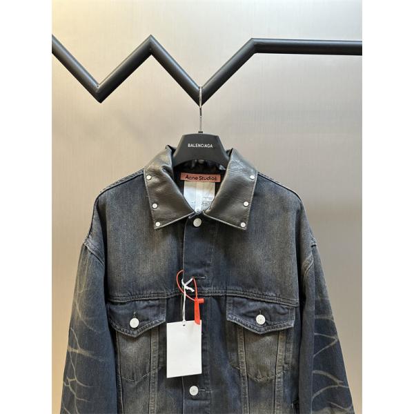 人気上昇中Acne ❤アークスタジデニムジャケットコピー2025トレンド秋冬新作エレガント
