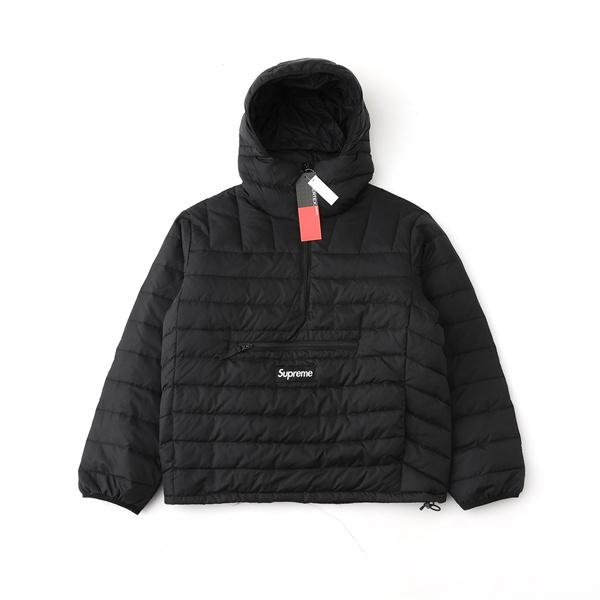 Supreme 激安 FW25 Micro Down ハーフジップ パフジャケット 90%ダックダウン 男女兼用 アウター