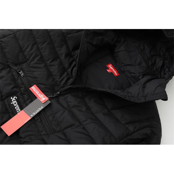 Supreme 激安 FW25 Micro Down ハーフジップ パフジャケット 90%ダックダウン 男女兼用 アウター