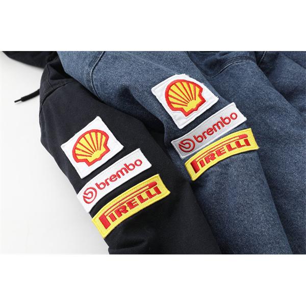 Supreme×DUCATI 激安 SS24 レーシングフーディージャケット 男女兼用 ダブルポケット ジップアップ 外套