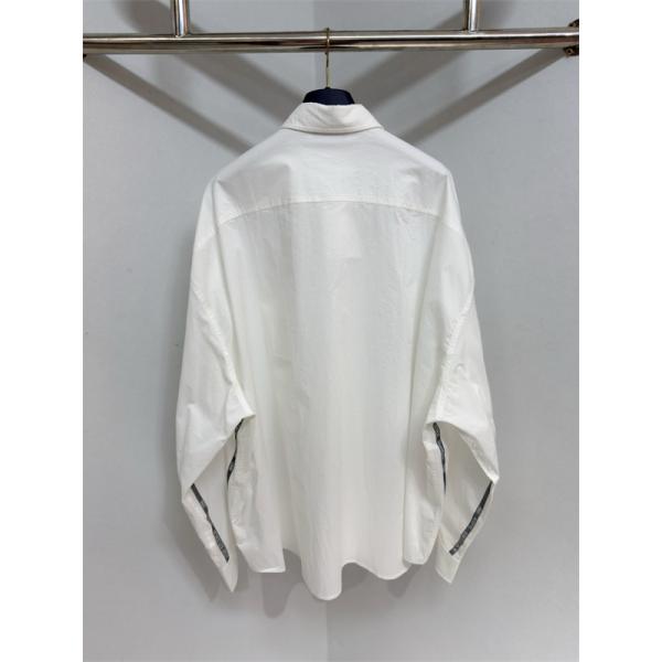 簡単デザイン❤Acne 長袖シャツコピー2025トレンド人気秋冬❤アークスタジ新作ホワイトシャツ