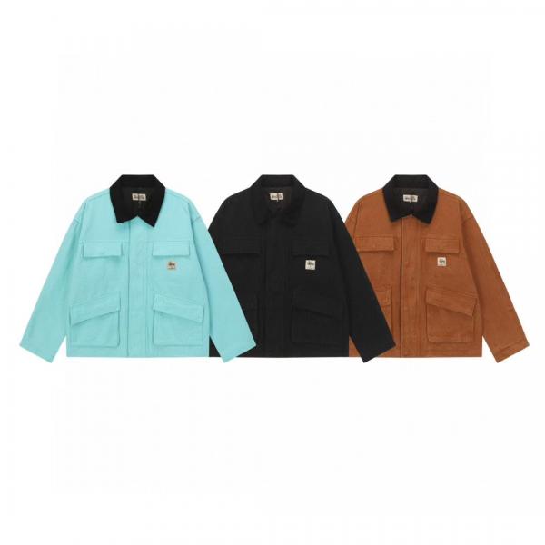 ❤上品❤Stussy Washed Canvas Shop Jackeステューシージャケットコピー2025人気ランキング