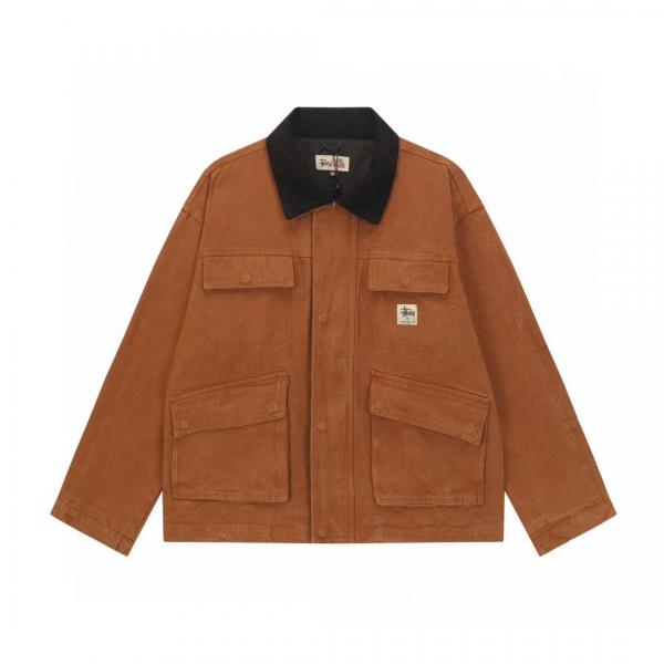 ❤上品❤Stussy Washed Canvas Shop Jackeステューシージャケットコピー2025人気ランキング