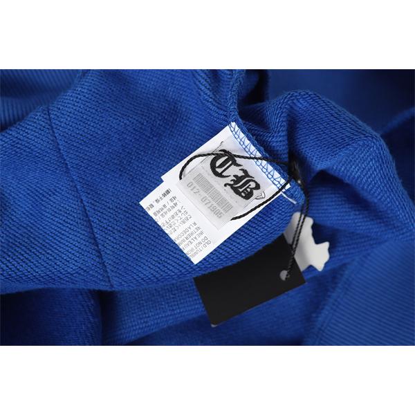 クロムハーツ コピー Chrome Hearts パーカーおすすめ ブルー 袖フレイム × バックキャラ 快適仕様 2025秋冬対応