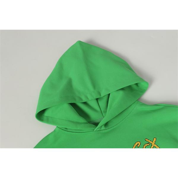 注目度抜群 グリーン ロゴ モード系デザイン 冷え対策 2025秋冬コーデ クロムハーツ スーパーコピー Chrome Hearts パーカー