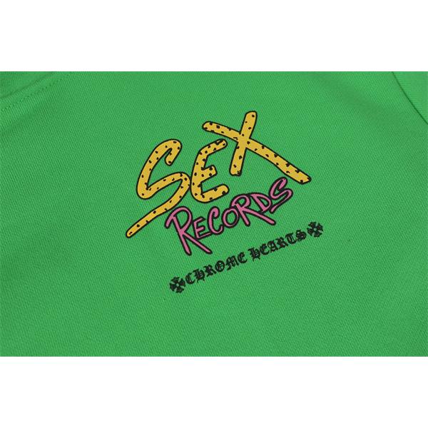 注目度抜群 グリーン ロゴ モード系デザイン 冷え対策 2025秋冬コーデ クロムハーツ スーパーコピー Chrome Hearts パーカー